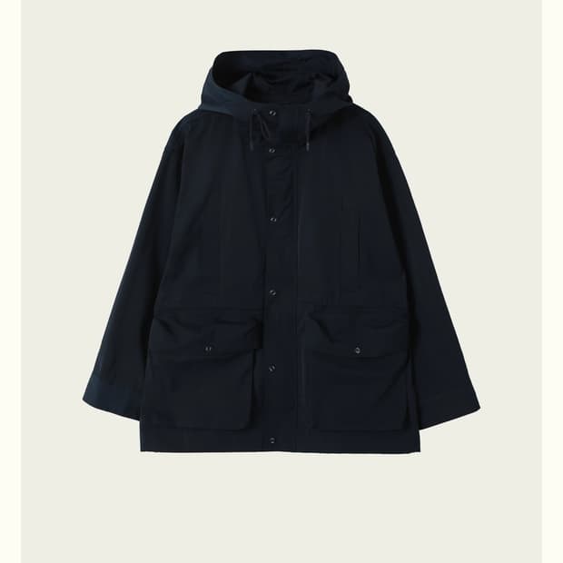 리본빛 Letta Work Jacket - Navy