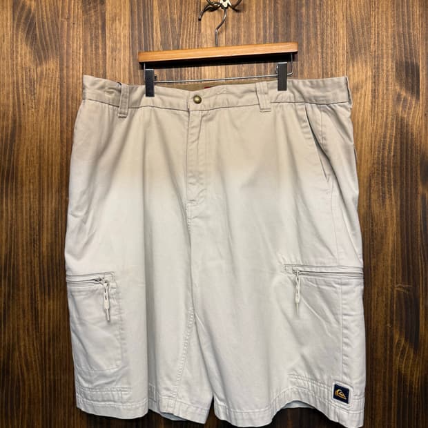 Quick Silver Zipper Detail Shorts