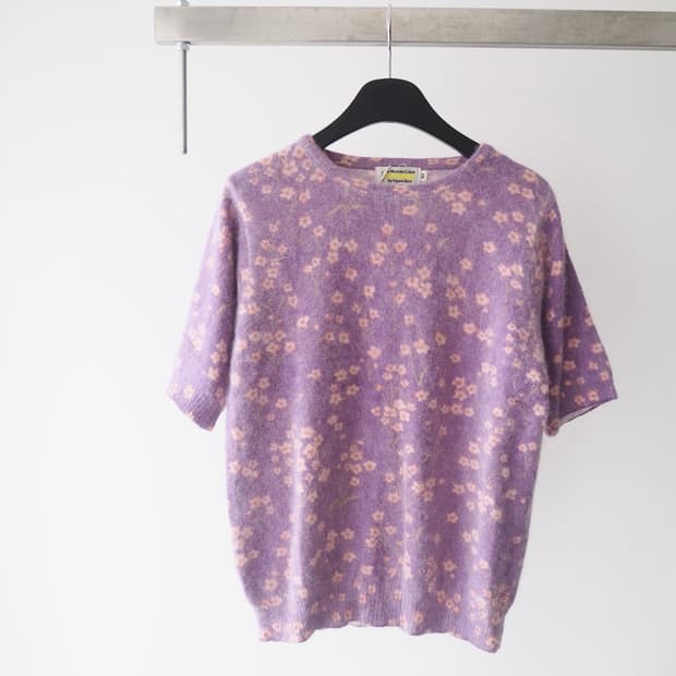 du Monde Crane PARIS short sleeve knit