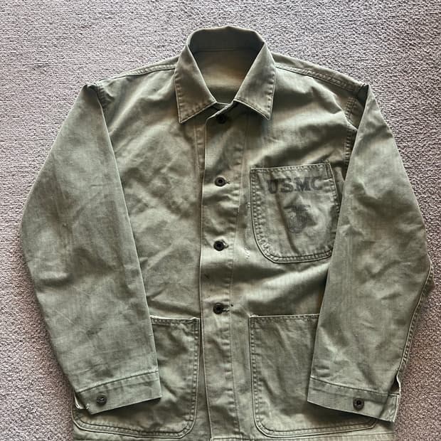 1940s USMC P41 HBT Utility Jacket