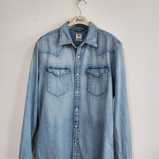 리바이스 웨스턴데님셔츠 (M