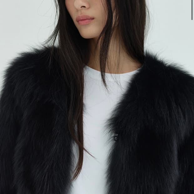 ORE 오어 폭스 퍼 자켓