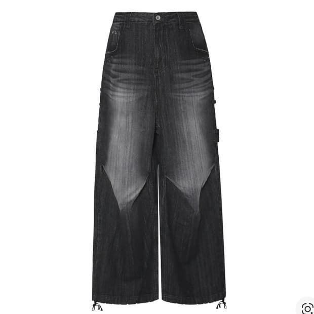 (2) 카미엔 디렉터 진 흑청 블랙