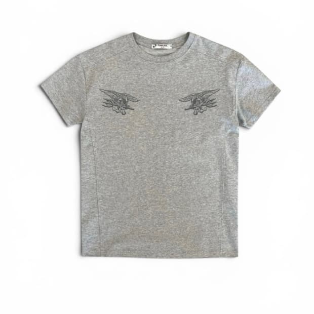 Team Use Navy Seal Crop Tee