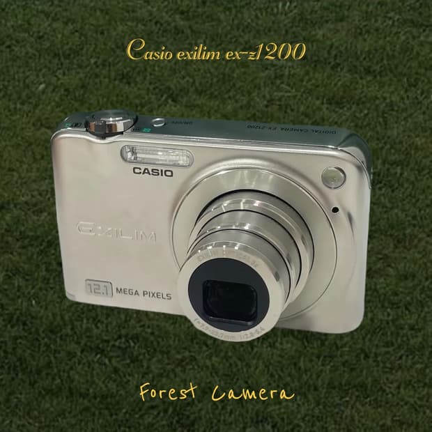 (풀박스) 카시오 엑슬림 ex-z1200 디지털카메라 빈티지디카