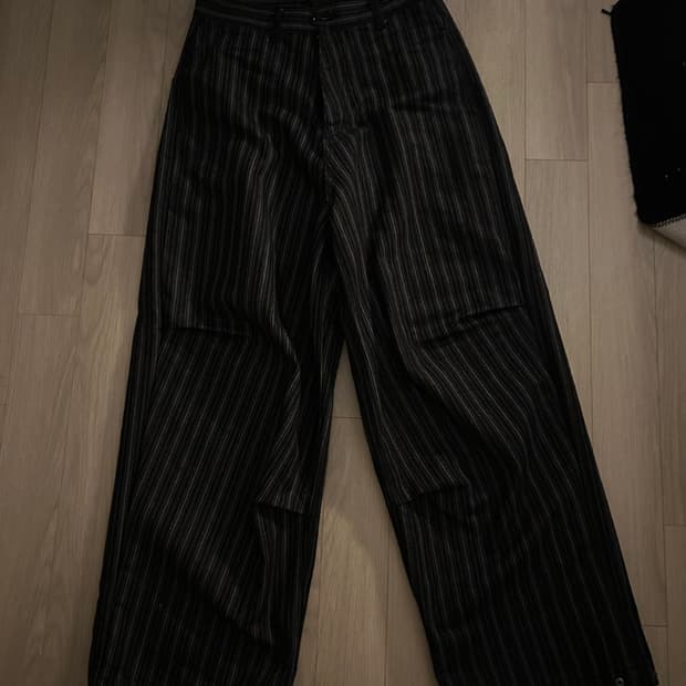 스트라이프 팬츠