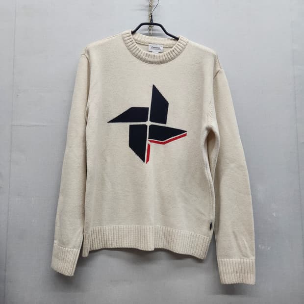 커버낫 스트릿 디자인 울혼방 니트 M(L)