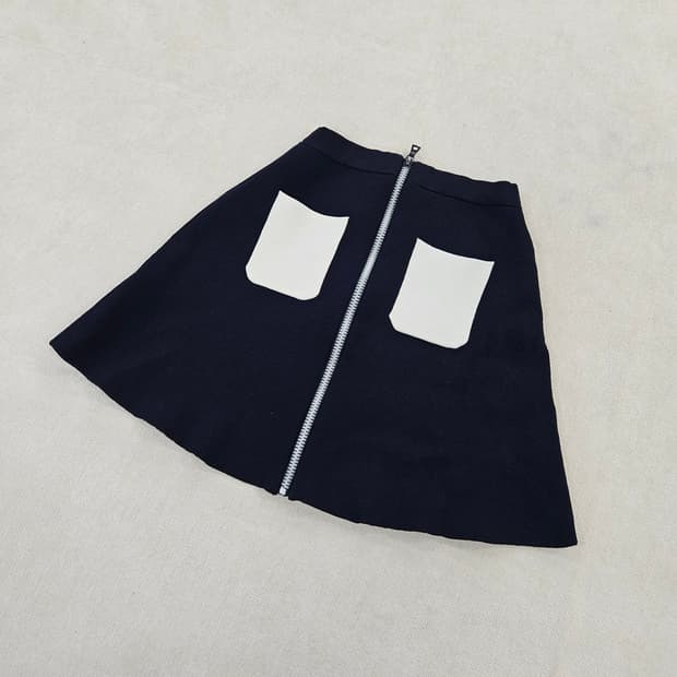 [1] Sandro 산드로 A라인 지퍼 클로저 미니 스커트 0116Y1