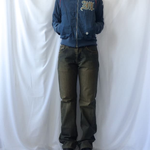 Slim fit ribbed high neck zip up