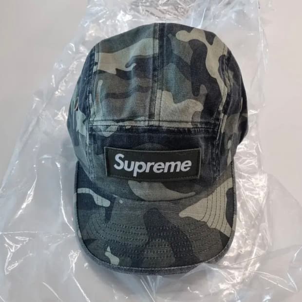 슈프림 밀리터리 캠프캡 올리브 카모 / supreme olive camo