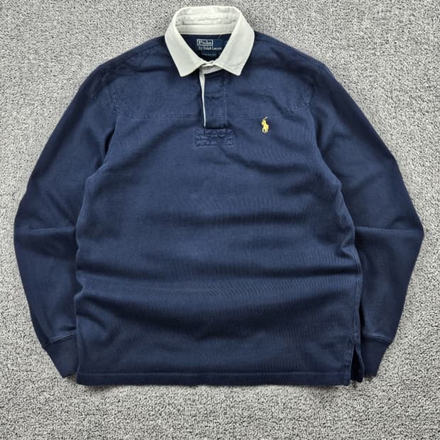 폴로랄프로렌 다이아몬드 퀼팅 럭비 티셔츠 ( S ) / 9956