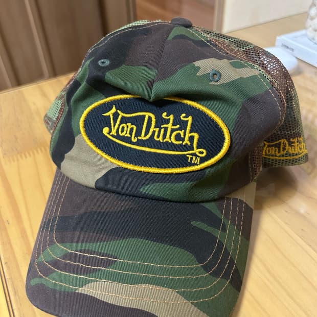 본더치 카모 볼캡