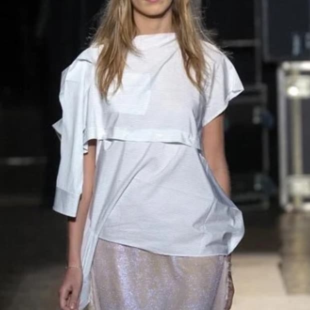 Martin Margiela 05SS shimmer skirt