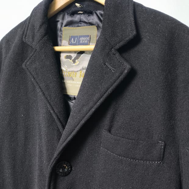 [L] ARMANI JEANS 알마니 진 울 코트