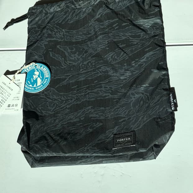 포터 x 히스테릭글래머 드로우스트링 파우치