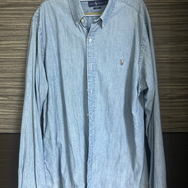 폴로 데님셔츠