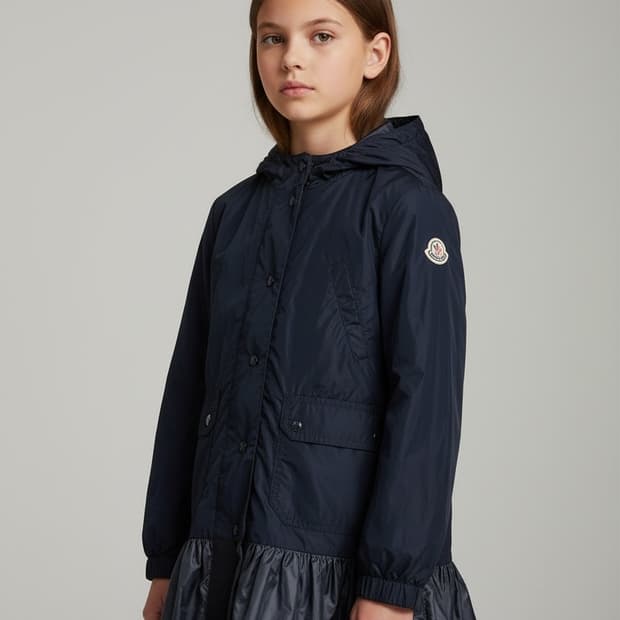 몽클레어 키즈 플리츠 바람막이 자켓(10세/성인44가능)