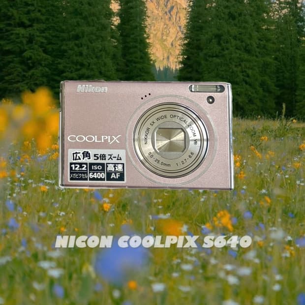 [민트급]니콘 쿨픽스 S640 딸키우유색 디카🍓