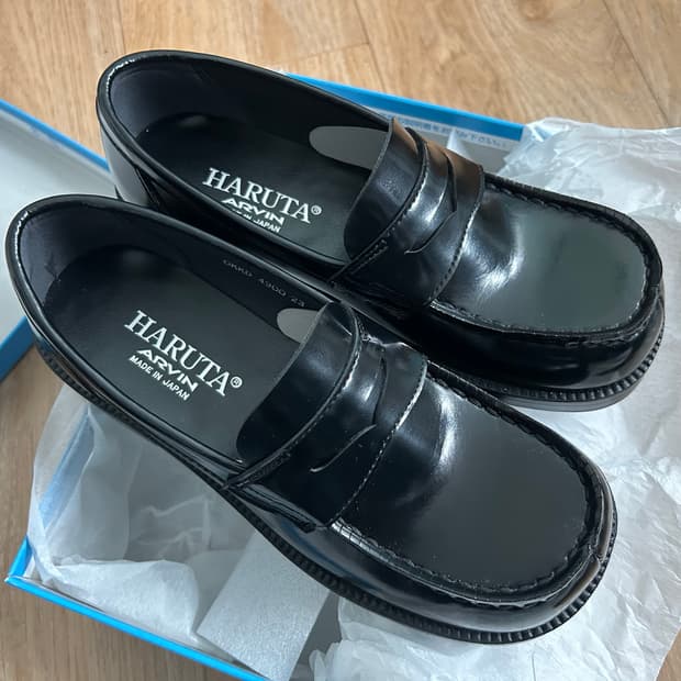 하루타 PU 스퀘어토 페니로퍼