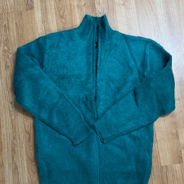 니들스 모헤어 집업 가디건(L)