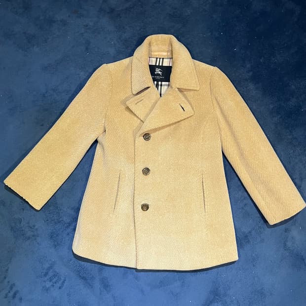 버버리 울·앙고라 혼방 코트 (여성 M)