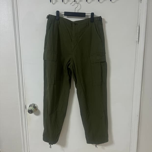 L 카키스 스탁 g2 카고팬츠 올리브