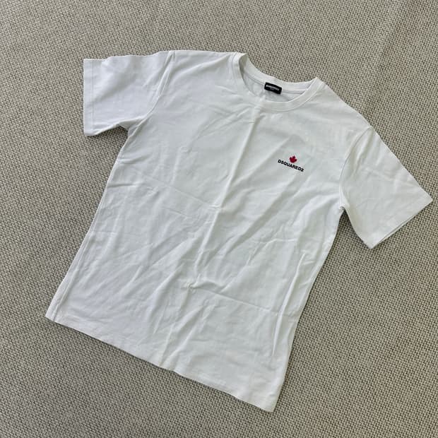 XL 디스퀘어드2 라운드 반팔 티셔츠 0413D