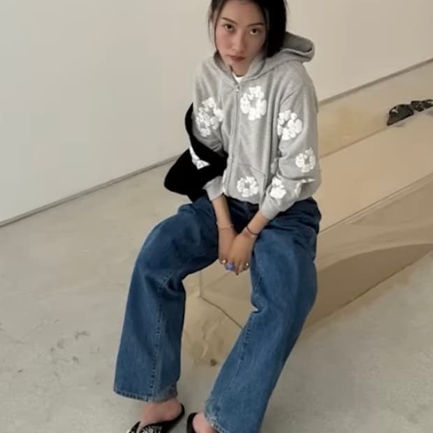 데님티어스 후드집업 키즈 10y 새상품