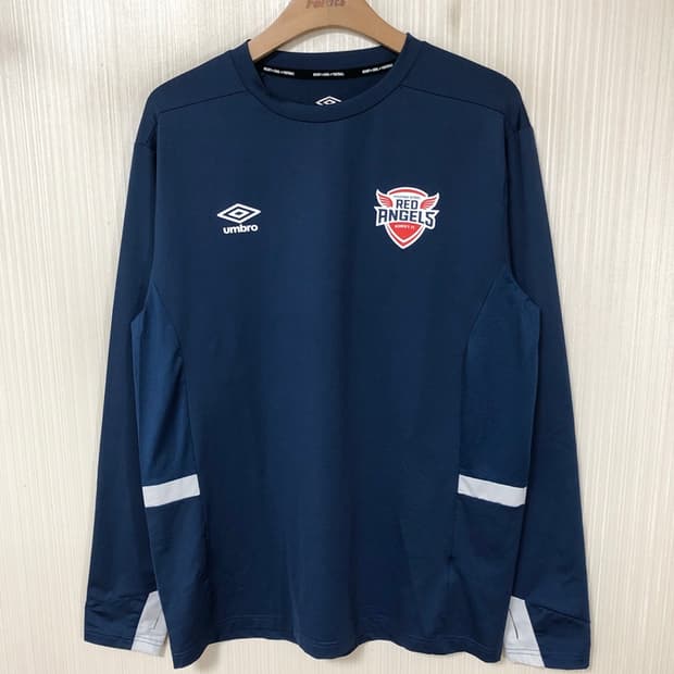 WK리그 엄브로 인천 현대제철 레드엔젤스 선수실착 트레이닝셔츠 XL