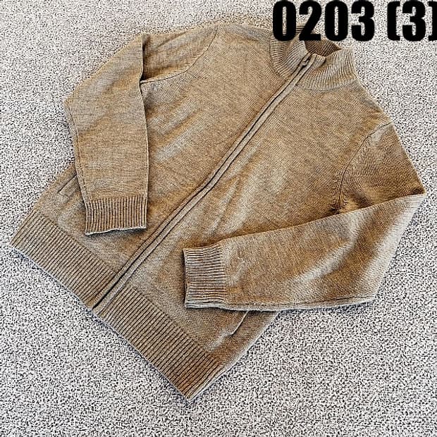 [L(100)] 지오다노 베이지 니트 직업 가디건