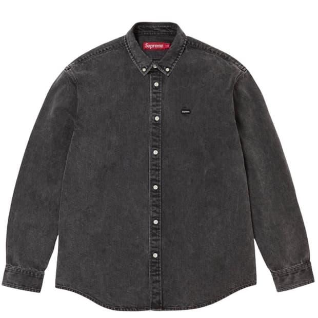 [xl] 슈프림 스몰로고 데님 셔츠