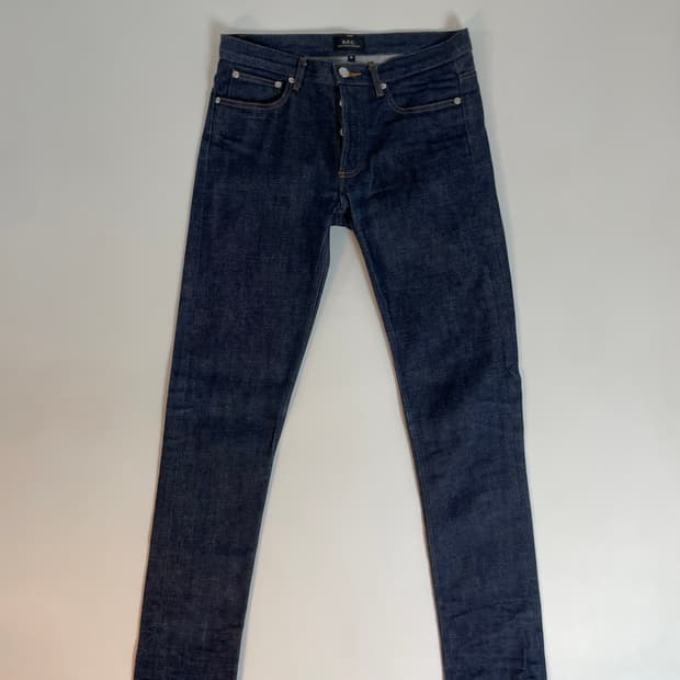 A.P.C. 셀비지 데님 팬츠 
