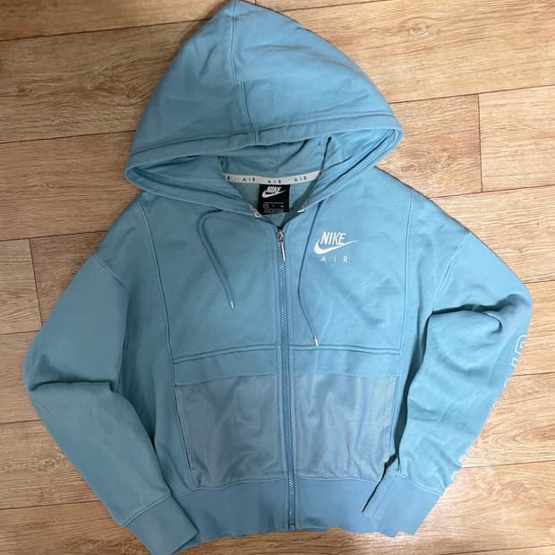 나이키 하늘 소라 후드집업 져지 대장