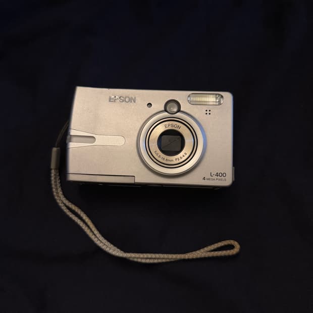 일본 초희귀매물 앱손 디지털카메라 L-400  빈티지디카 EPSON