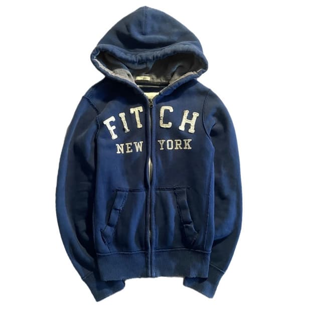 아베크롬비 후드집업 블루