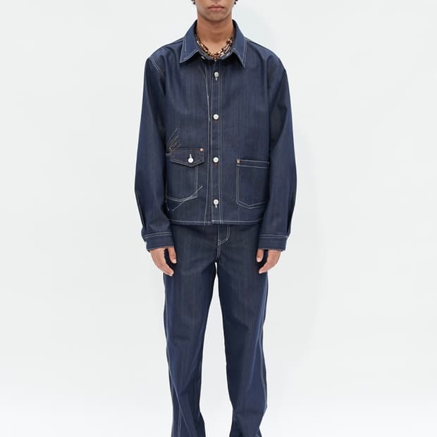 앤더슨벨 어쉬메트릭 데님팬츠