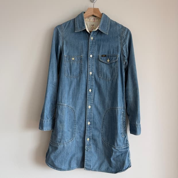리(Lee) 데님 셔츠 원피스