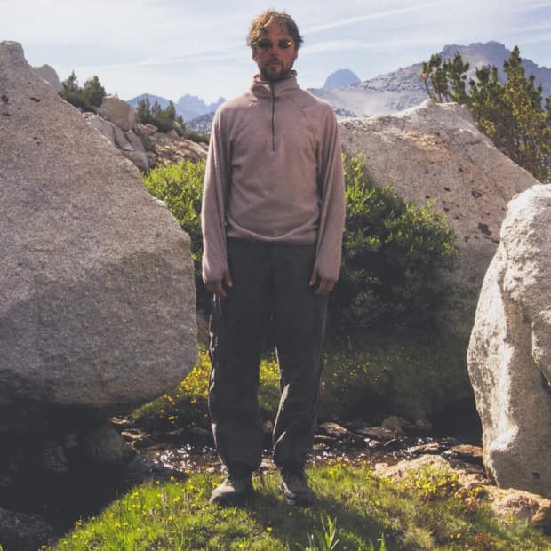 senchi designs alpha 90 half zip L