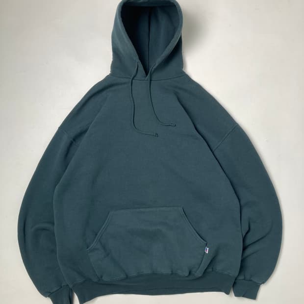 90s Russell Hoodie (sage green)