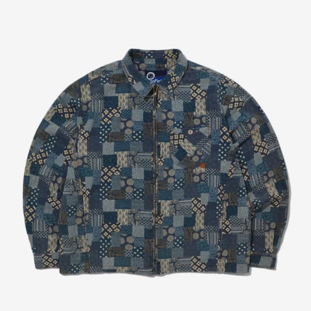 팬필드 데님셔츠