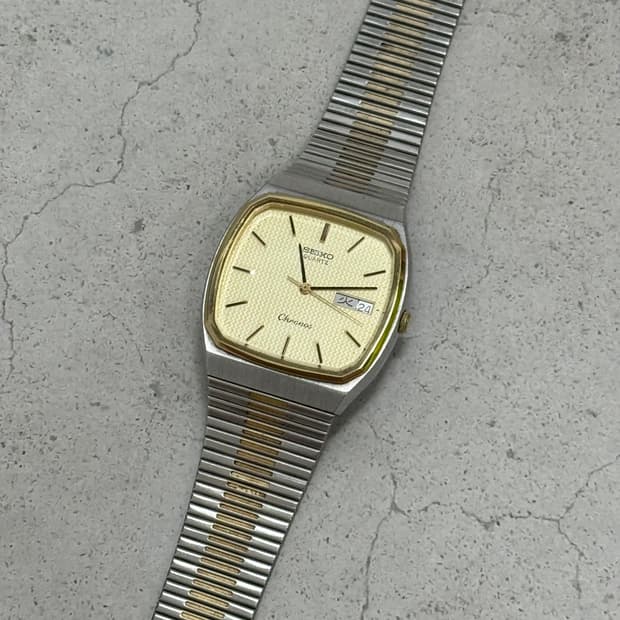 80s 빈티지 세이코 크로노스 쿼츠