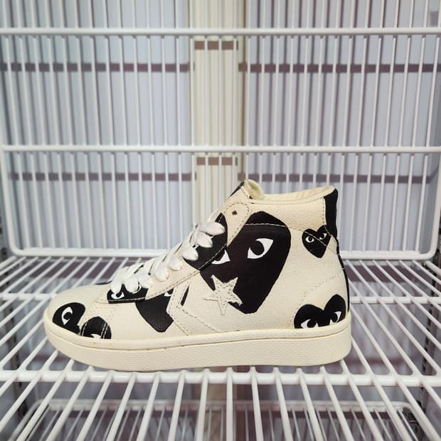컨버스 X 꼼데가르송 CDG 컨버스 프로레더   220mm