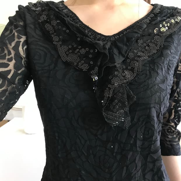 vintage lace top