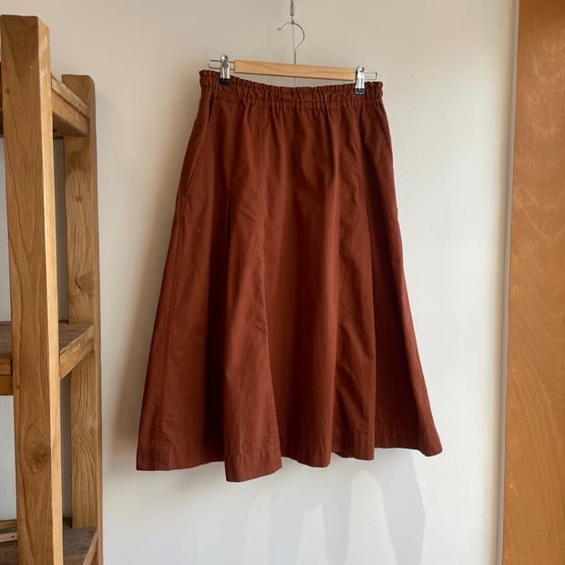 MHL, 페이디드 코튼 트윌 스커트 (28~32inch)