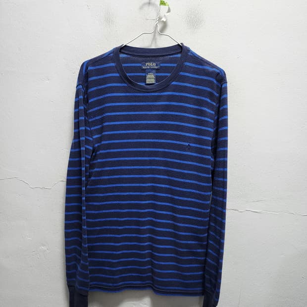 폴로 랄프로렌 스트라이프 와플티