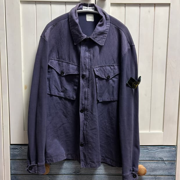 97년도 스톤아일랜드 셔츠 실측 m사이즈 리리지퍼