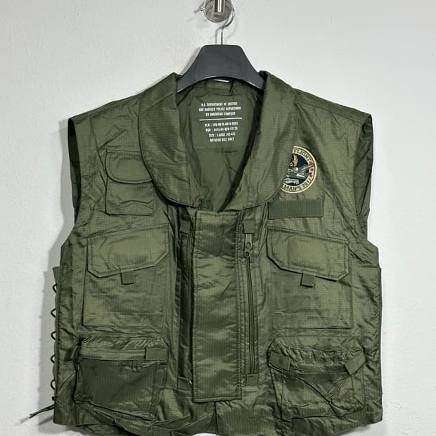 미 공군 미드 스카이 플라이트 베스트 L