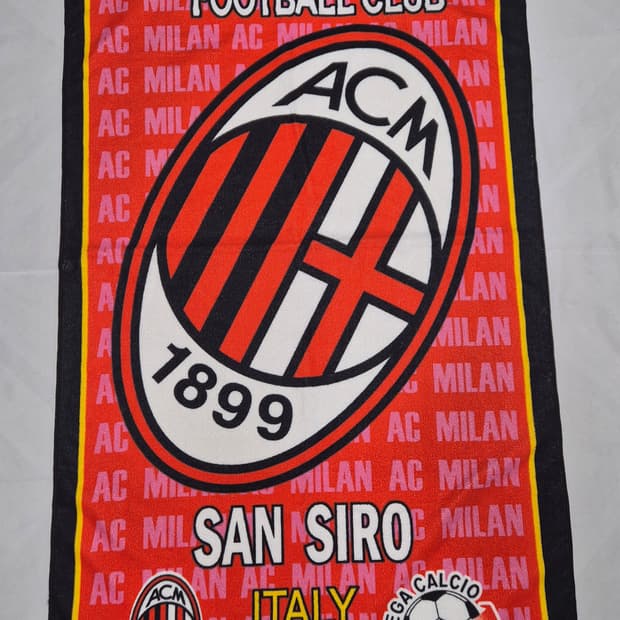 AC 밀란 중형 수건 팝니다 