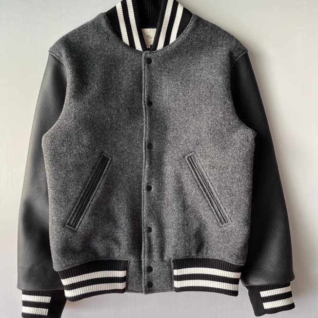 자체제작 바시티자켓