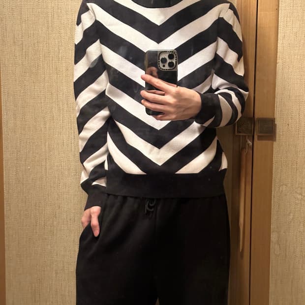 발망 x h&m 니트 m